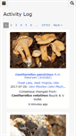 Mobile Screenshot of mushroomobserver.org